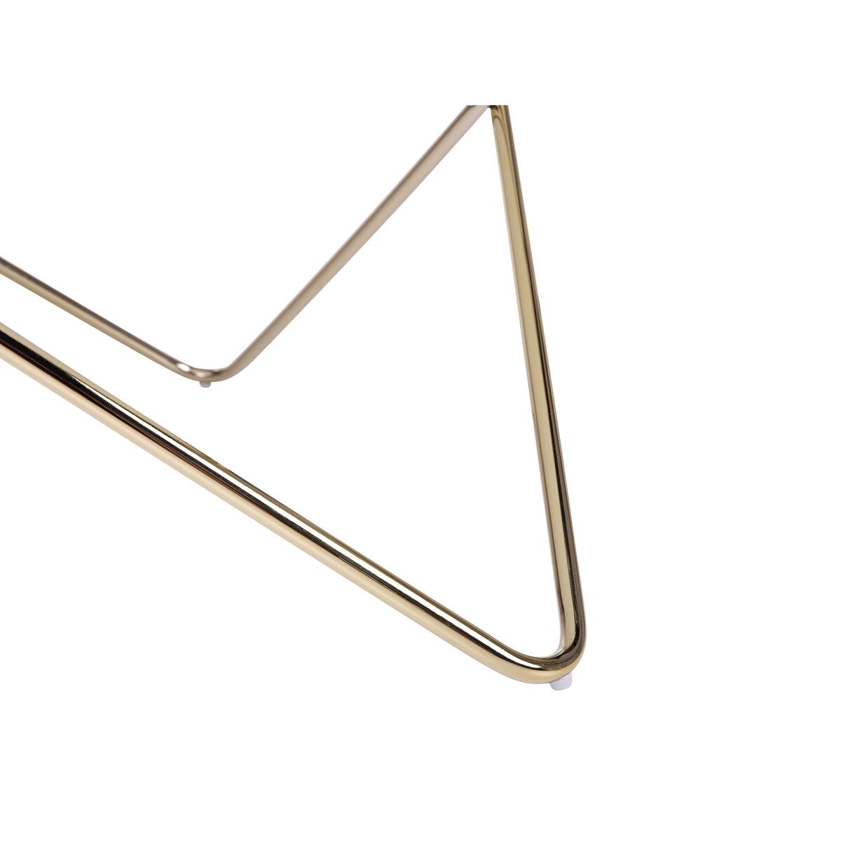 Stolik kawowy biało-złoty MERIDIAN II