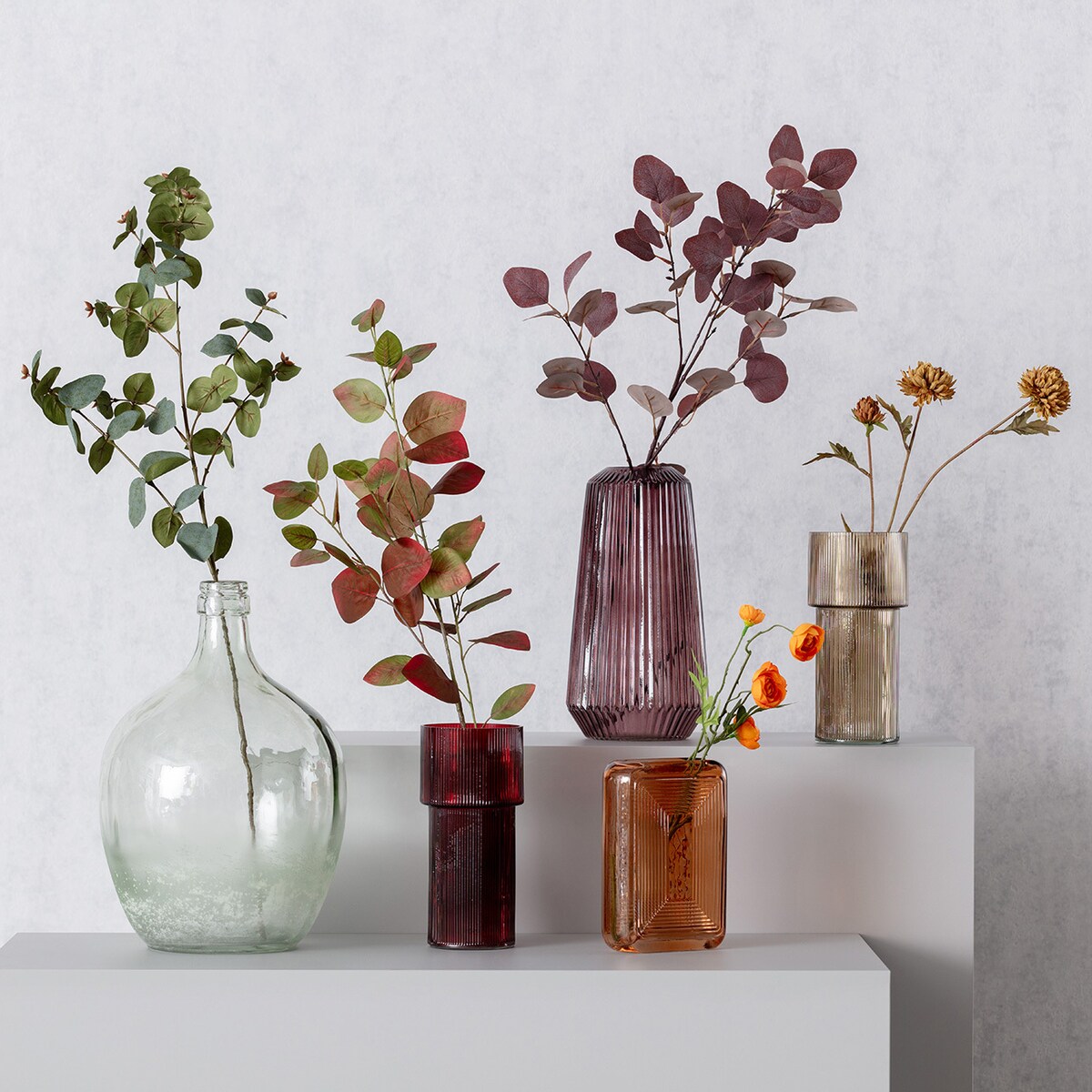 Gałązka Figowa 90cm mauve, 10 x 10 x 90 cm