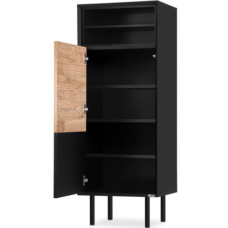 KONSIMO LOFTY Regał loft z ryflowaniem