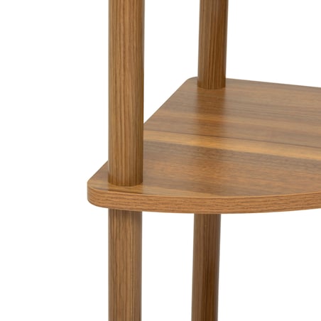 Regał narożny 76,5x34x34 cm MARCO