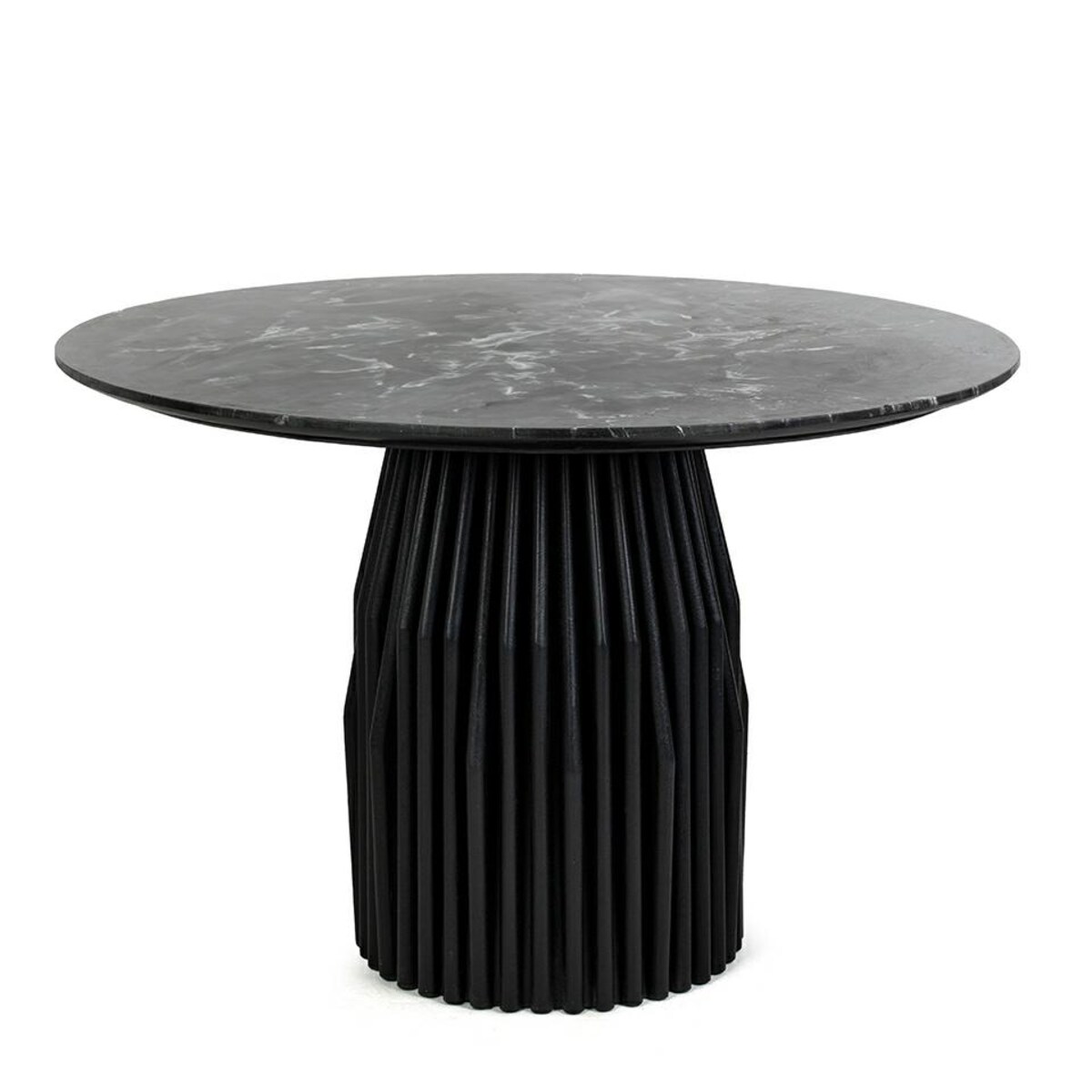 MaMaison stół jadalniany LEVANTE 120 czarny / marmur