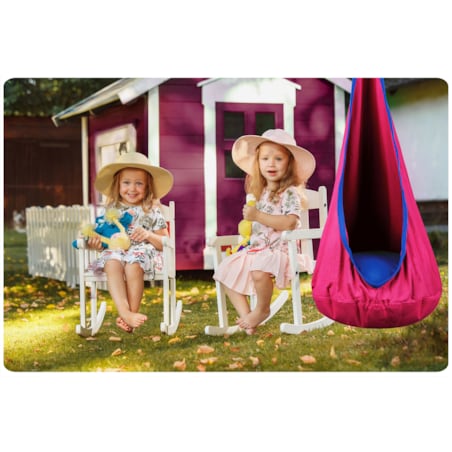 Kokon huśtawka bujak fotel wiszący dla dzieci Neo-Sport
