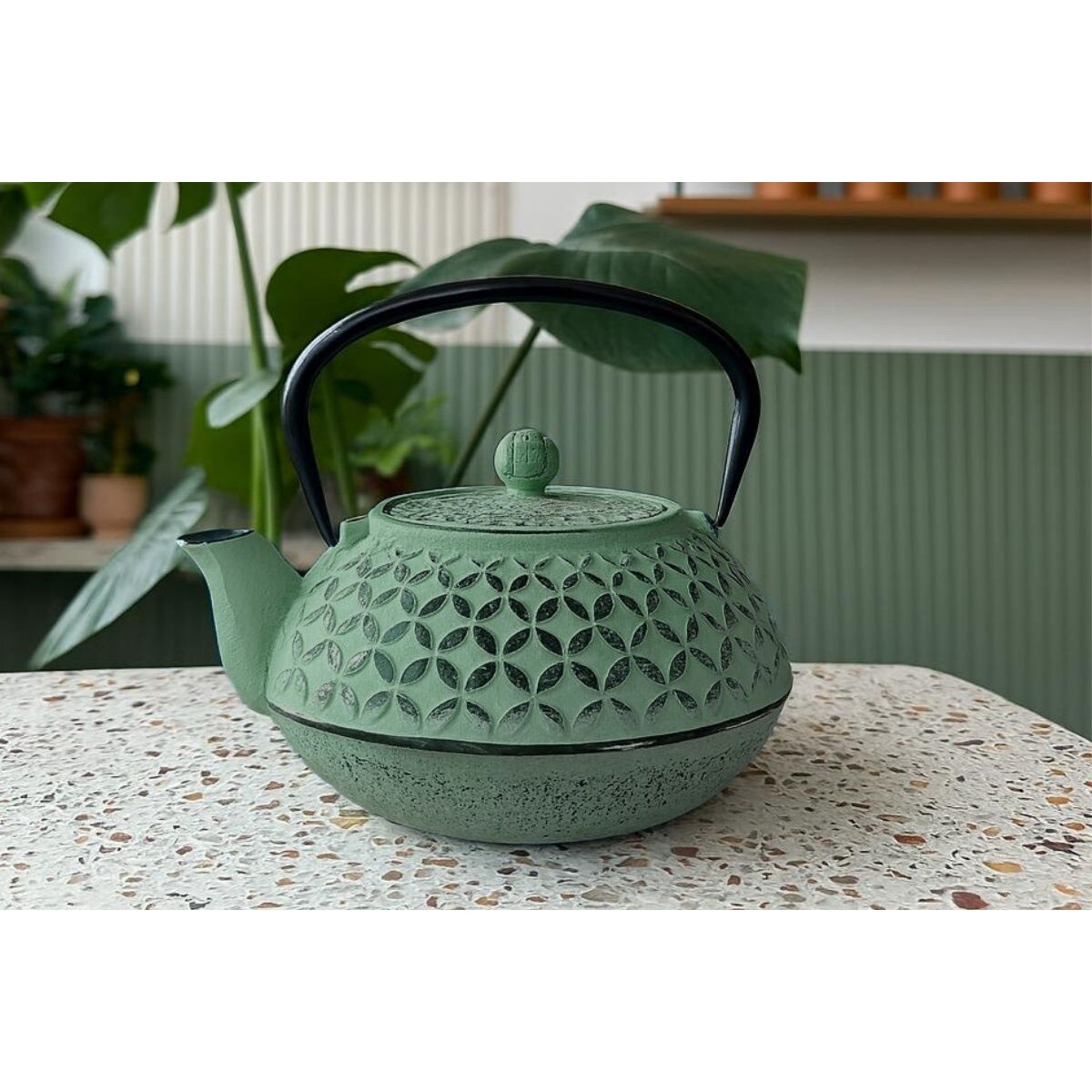 Czajnik żeliwny z zaparzaczem SABI, 1000 ml