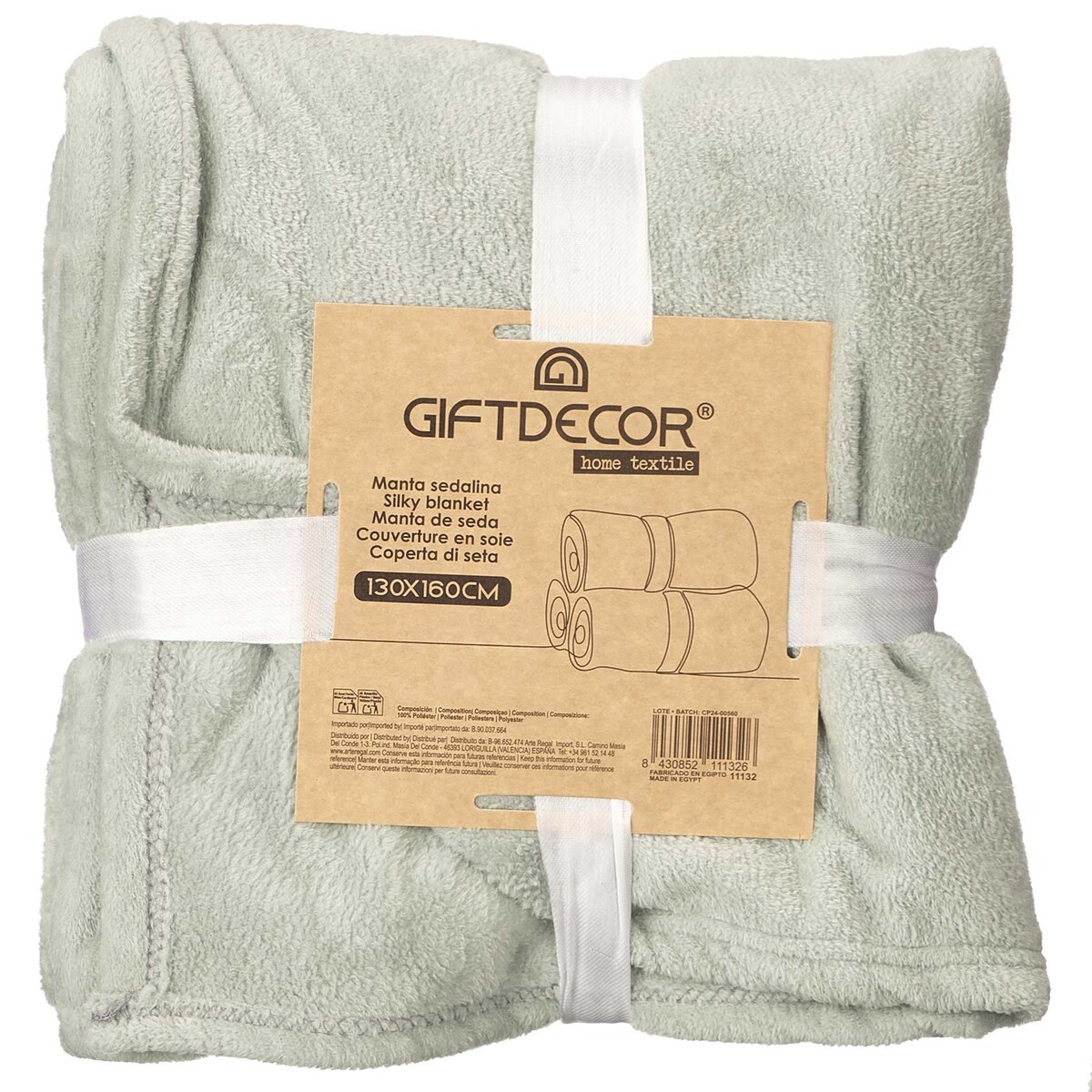 Koc pluszowy 130 x 160 cm