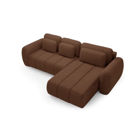 Narożnik CONTII L premium z funkcją spania Kolor: Quelle 54