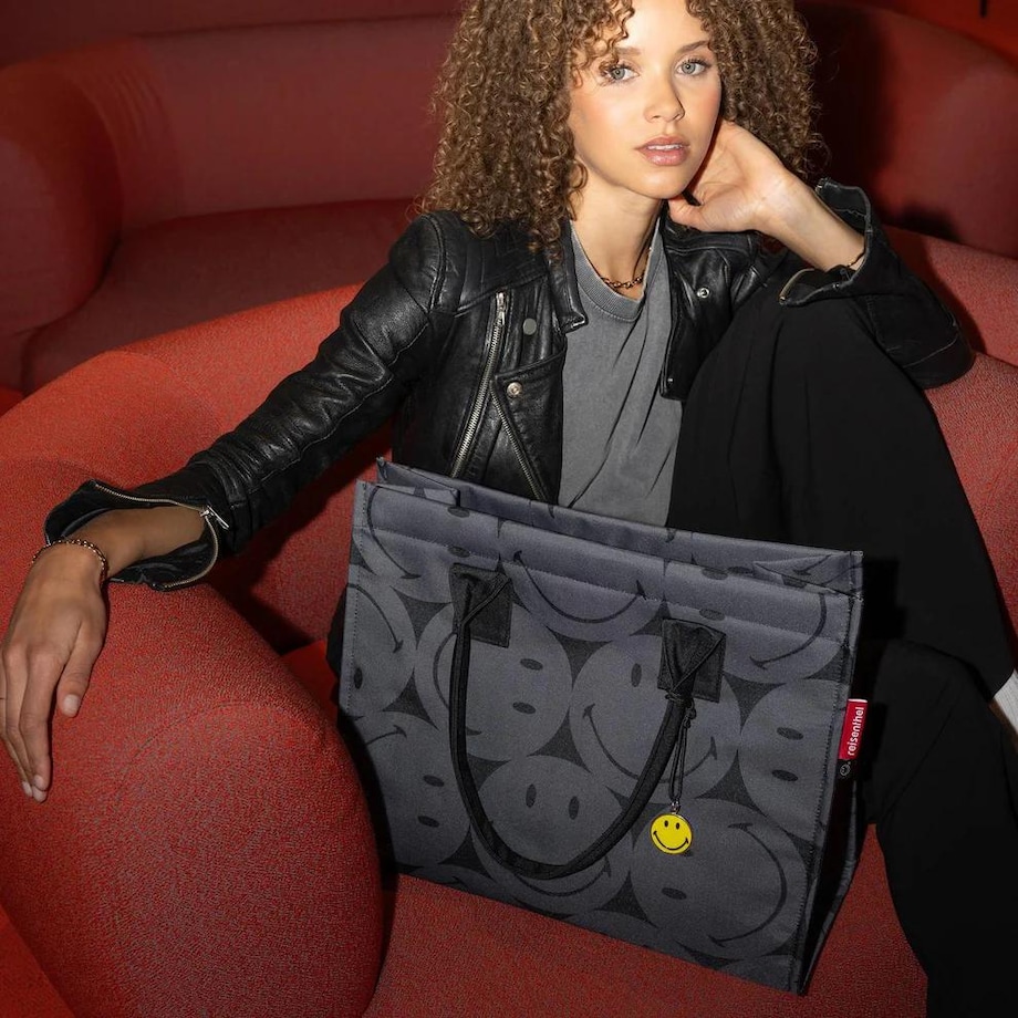 Torba DAILY SHOPPER, smiley® grey