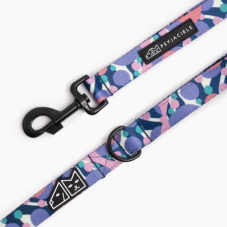 Smycz miejska dla psa lub kota "Pies z głową w dół"