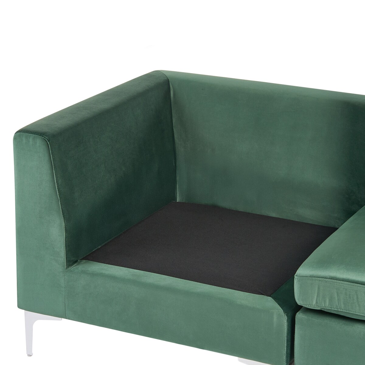 Sofa modułowa dla 2 osób EVJA Zielony Welur
