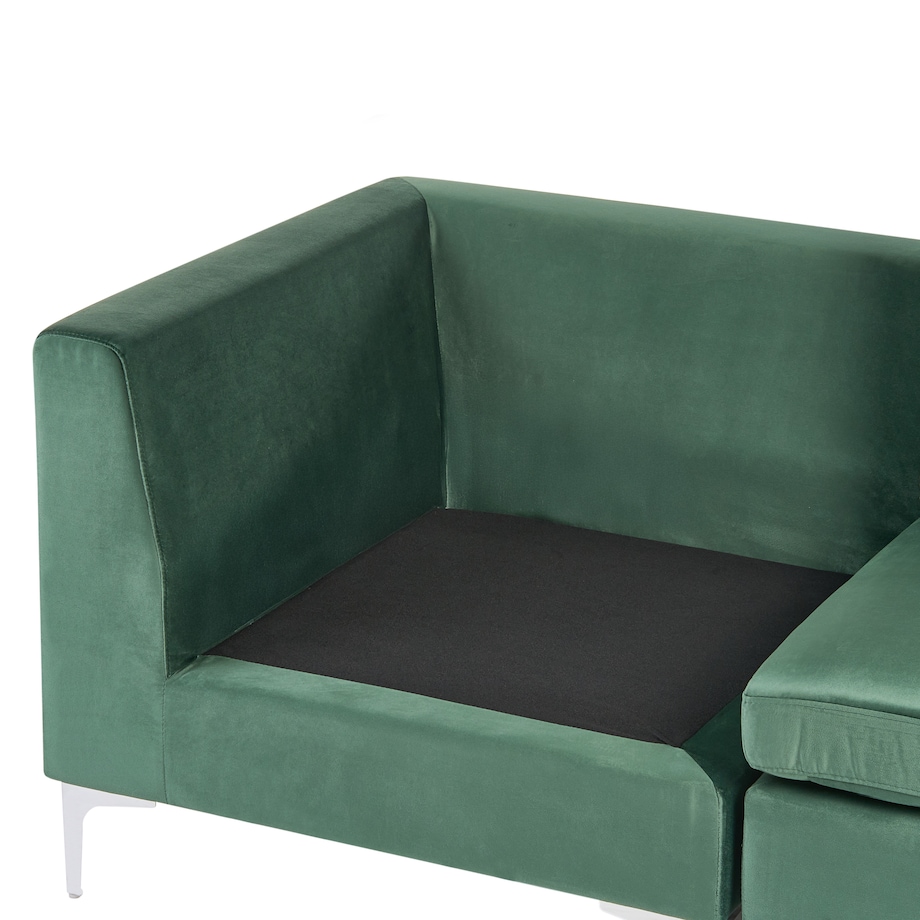 Sofa modułowa dla 2 osób EVJA Zielony Welur