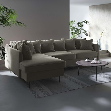 Esme Sofa narożna - beżowa