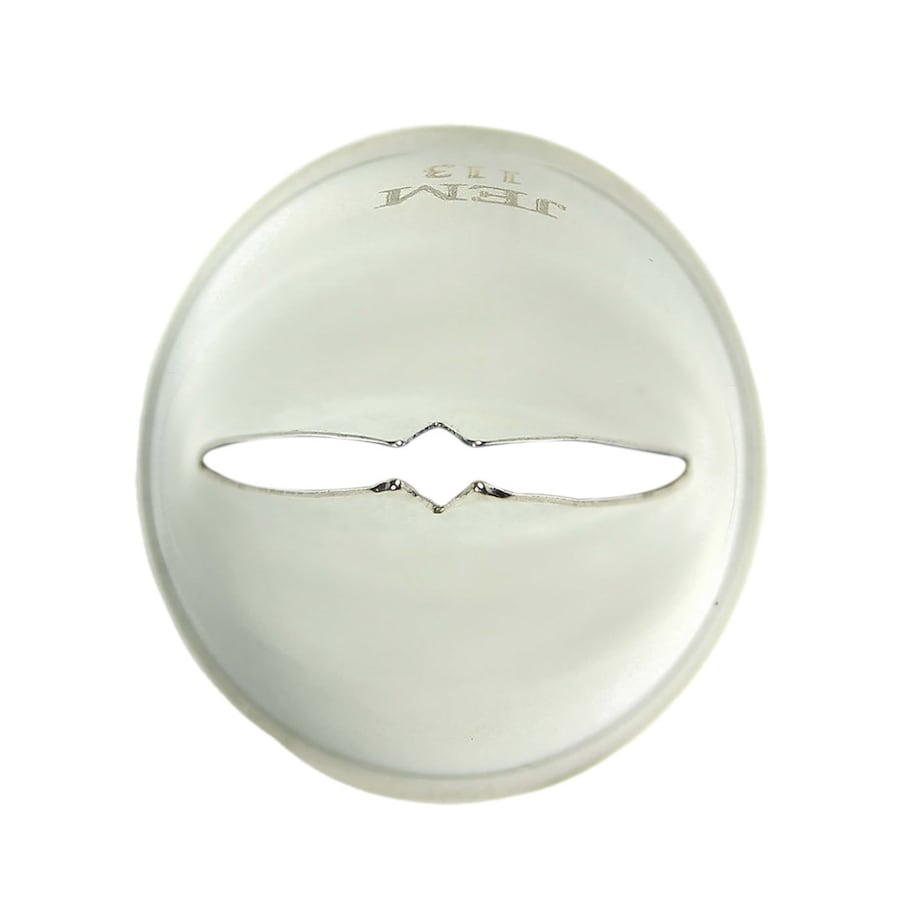 PME Stalowa końcówka dekoracyjna liść