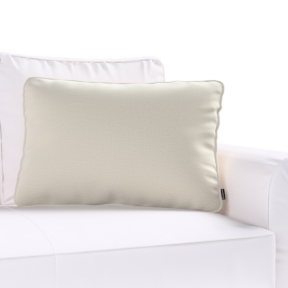 Poszewka Gabi na poduszkę prostokątna 60x40 jasno szary welwet