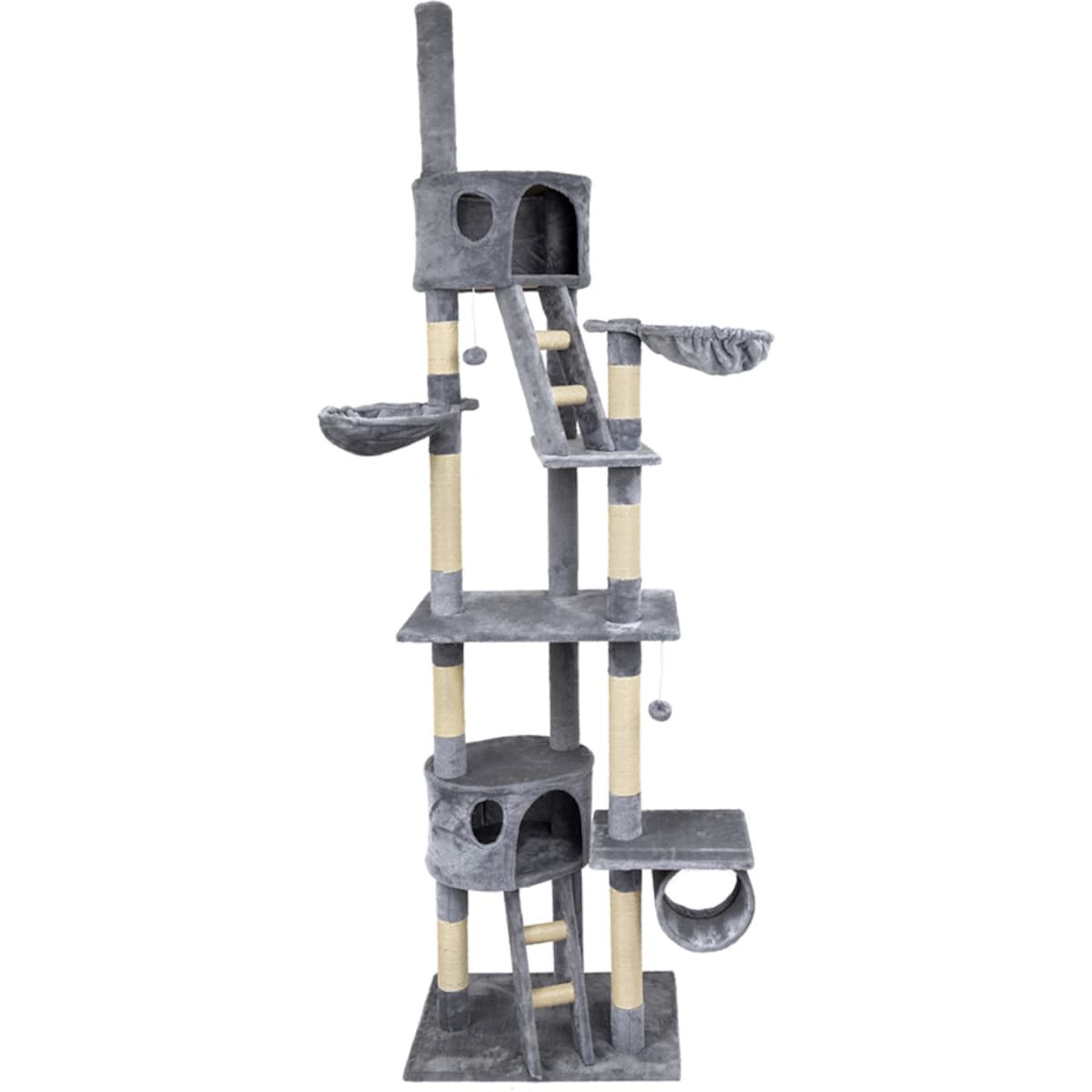 Wysoki Drapak dla kota legowisko wieża Funfit Home&Office 275cm
