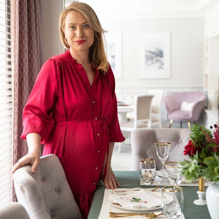 Serwetki Mistletoe Panama - 4 sztuki