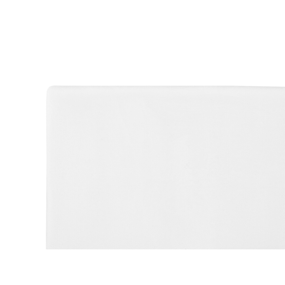 Wymienne obicie do łóżka 160 x 200 cm białe FITOU