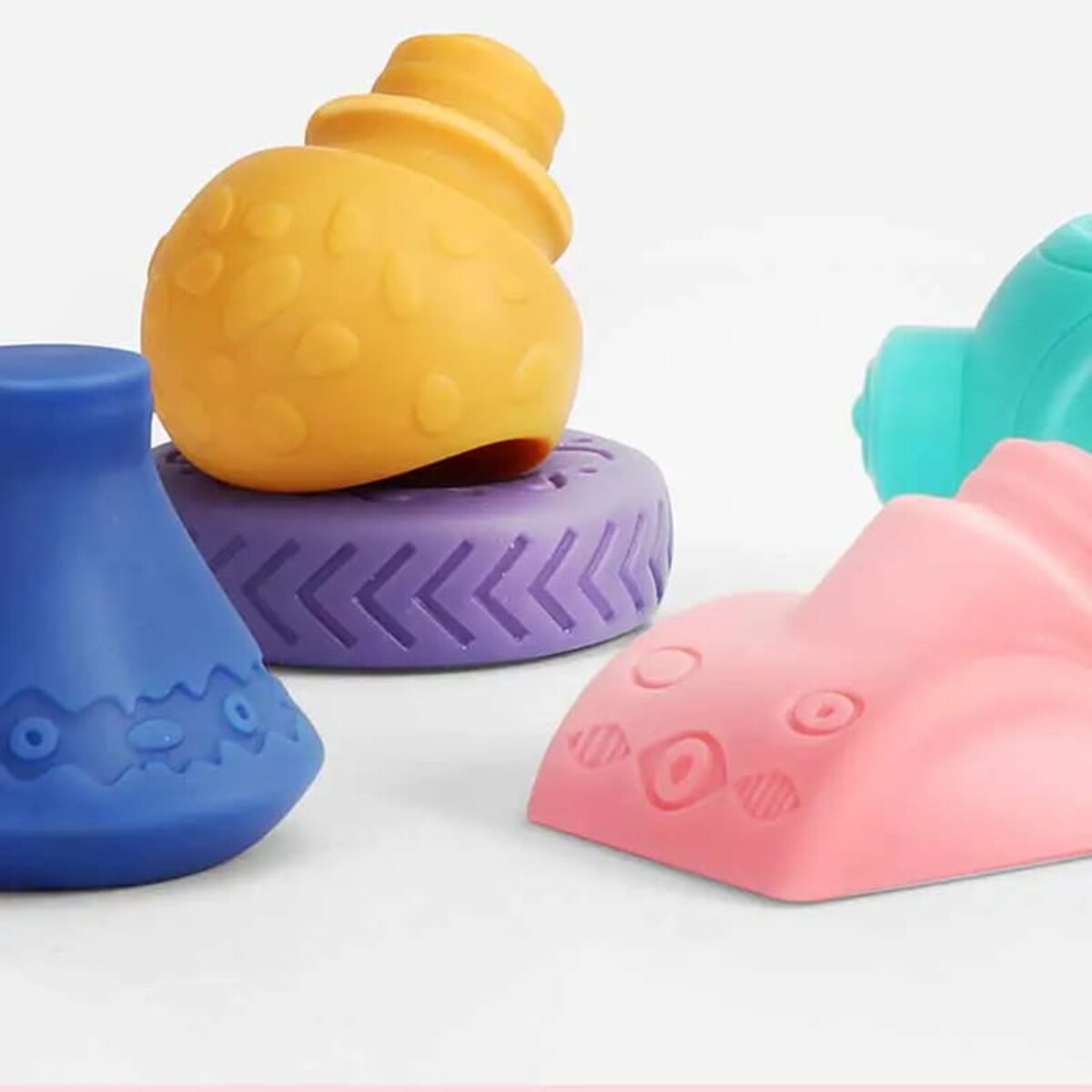 Kosmiczne sondy - klocki sensoryczne 13 elementów