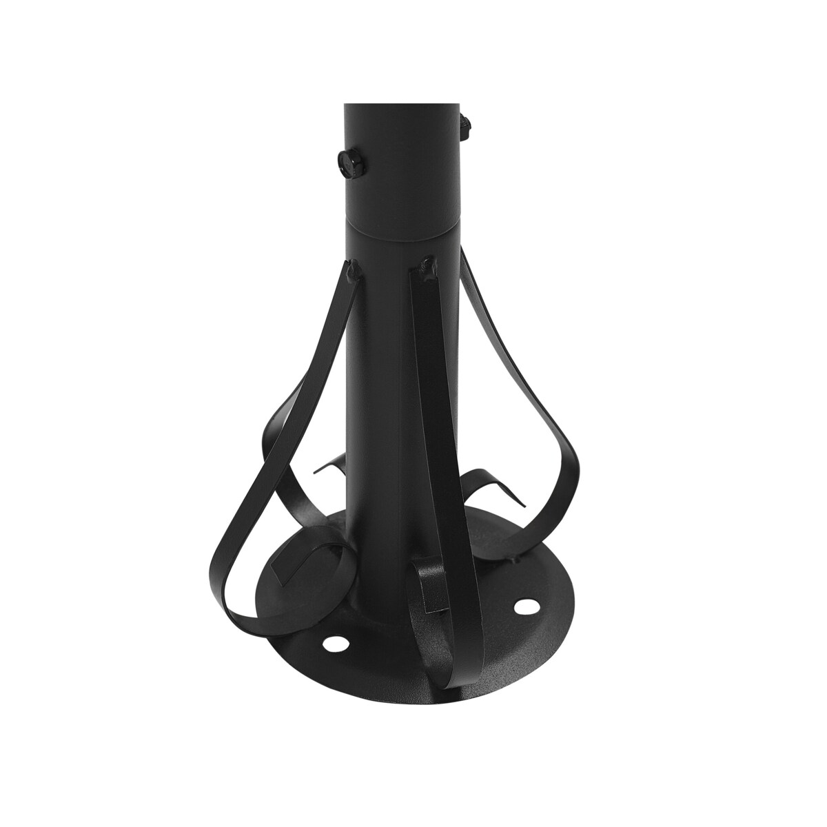 Pawilon ogrodowy ⌀ 368 cm ciemnoszary SAFARA