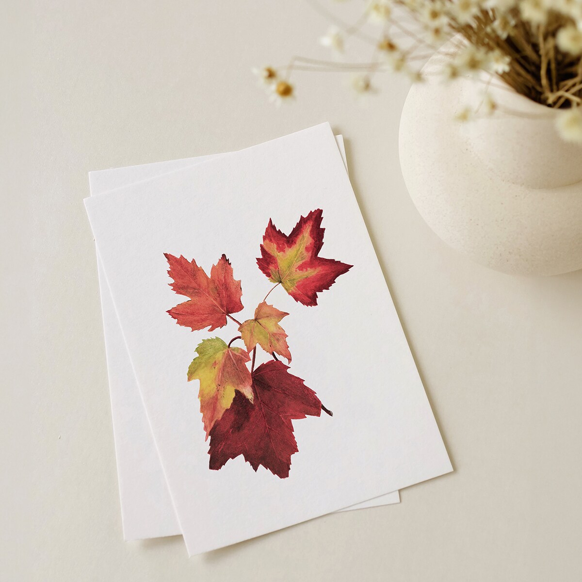 Plakat Jesienne liście #3 21x30cm