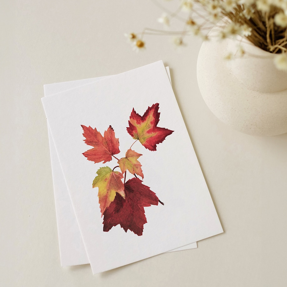 Plakat Jesienne liście #3 21x30cm