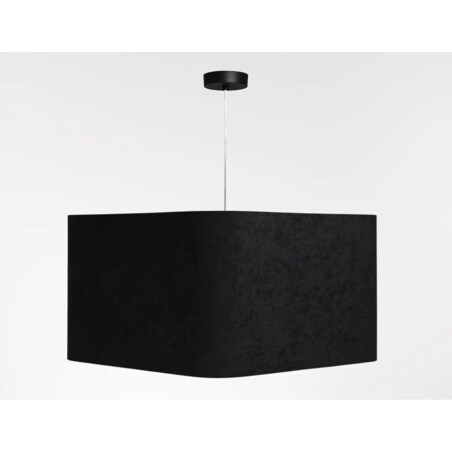 Lampa wisząca KWADRO SUE 40w25 czarna/złota