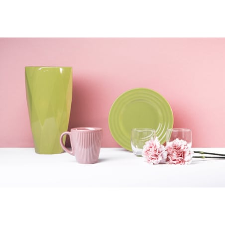 Konsimo SCILLA Spodek filiżanki do kawy, biały