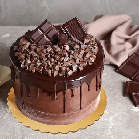 Podkład pod Tort Ciasto Deser Okrągły mata Podkładka Złota Ozdobna 30 cm