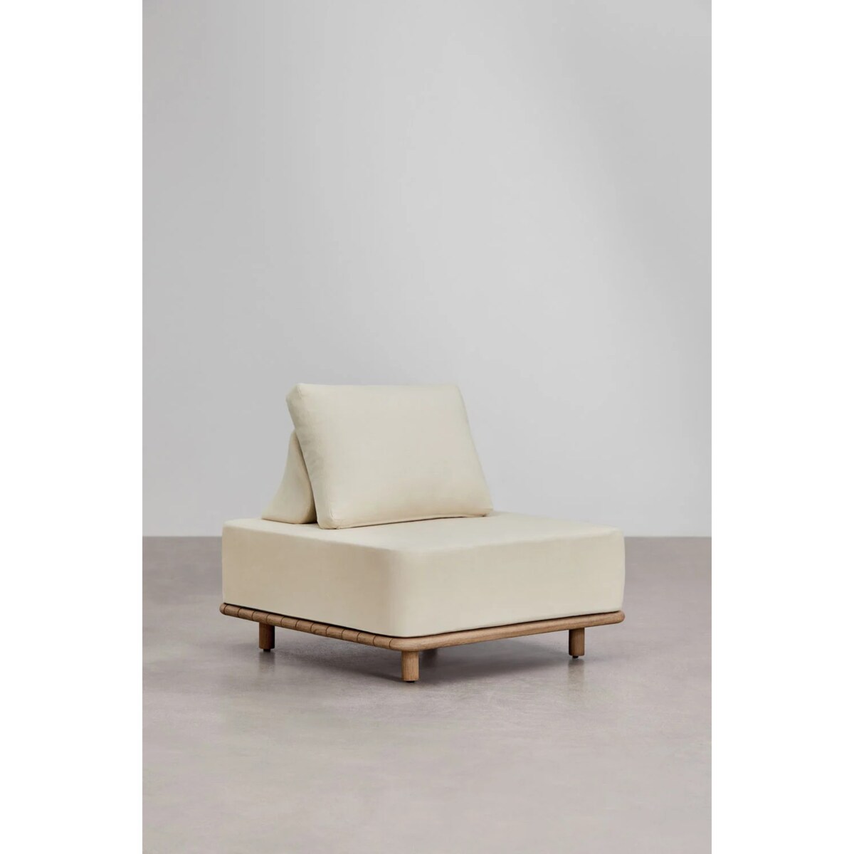 Zestaw ogrodowy: 2-częściow sofa ze stolikiem, fotelem i stolikiem kawowym Portet acacia