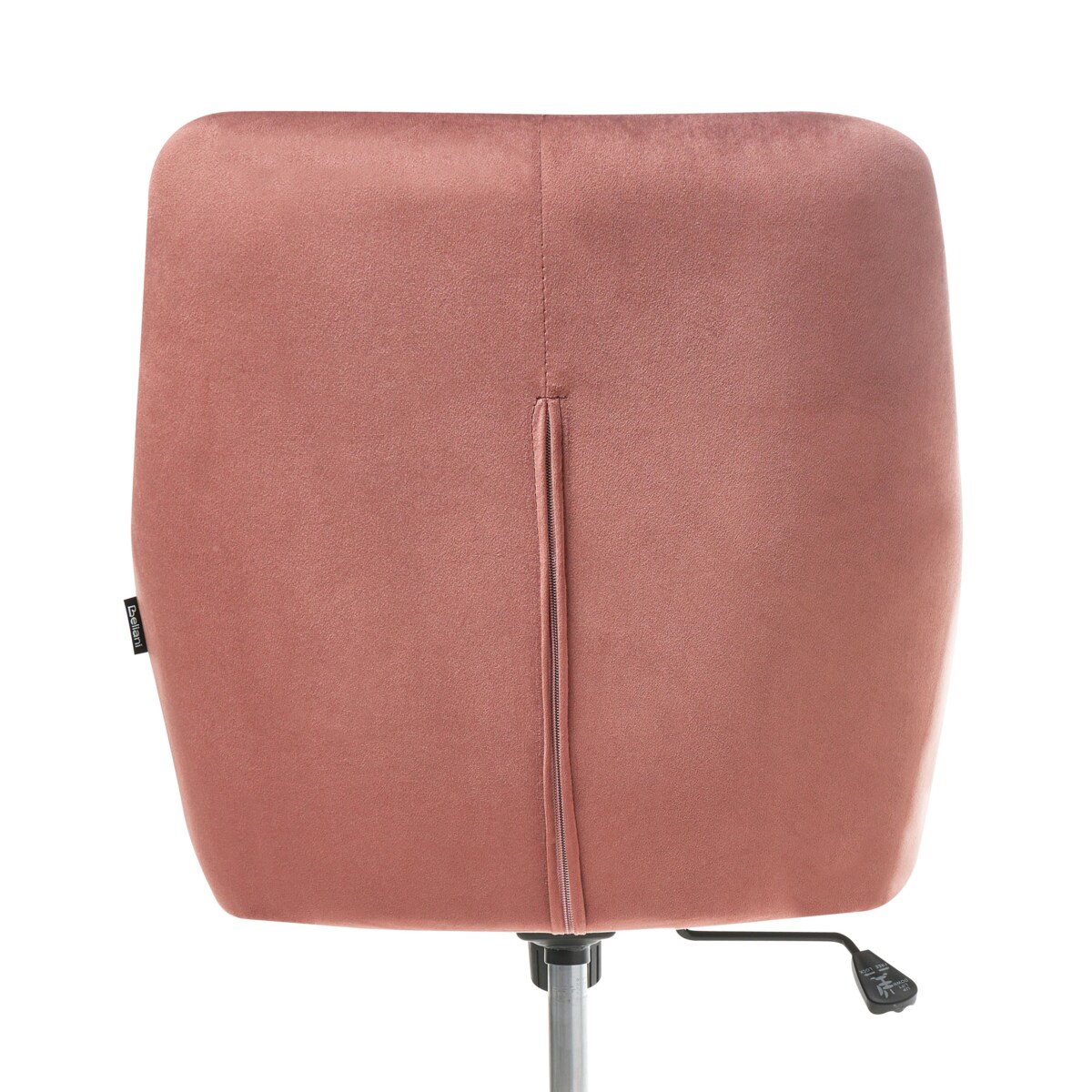 Krzesło obrotowe PALMDALE Welur Różowy