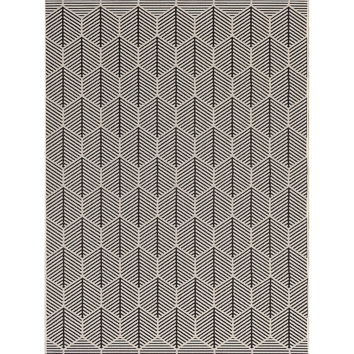 Dywan Cottage black/beige 200x290cm, 200 x 290 cm