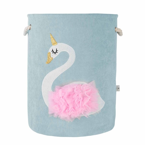 Kosz dziecięcy na zabawki 40x50 ŁABĘDŹ