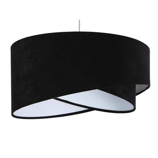 Lampa wisząca GEMSTONE czarna/biała