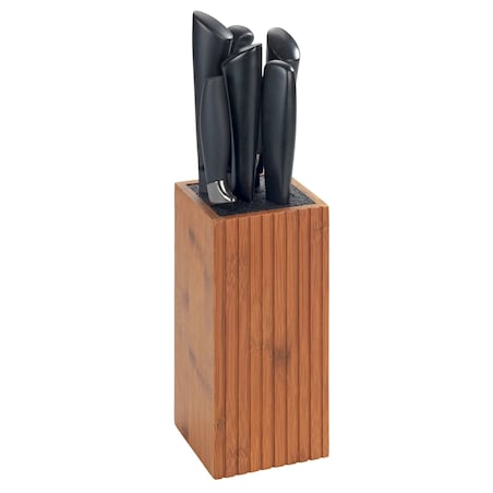 Bambusowy stojak na noże