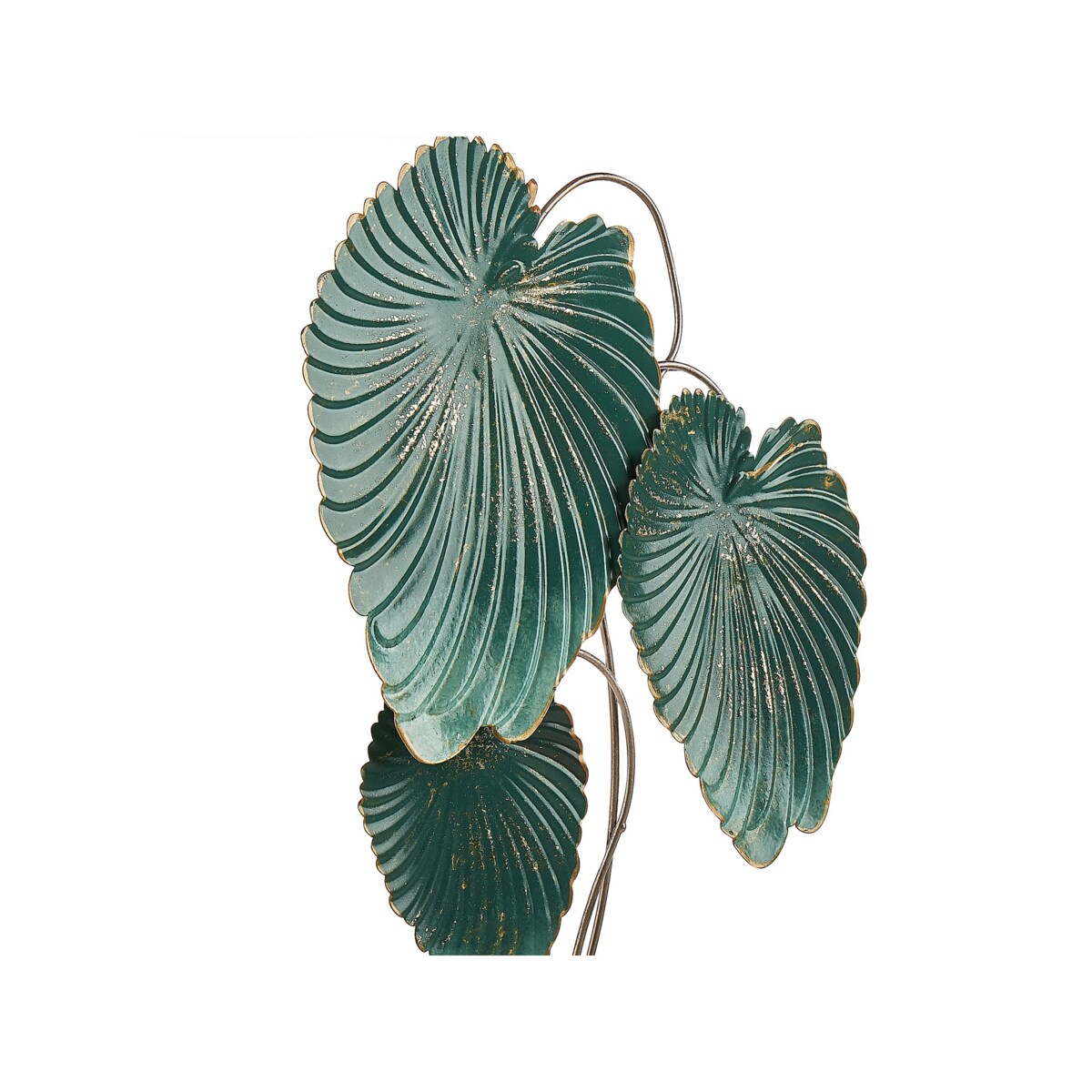 Figurka liście złoto-niebieska SODIUM