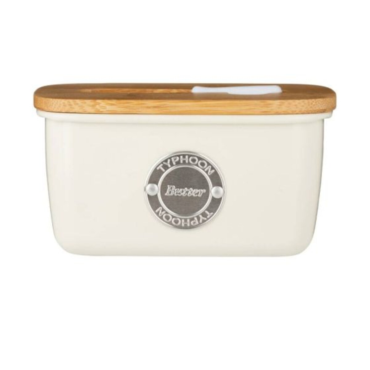 Maselniczka (kremowa) + nożyk Living Typhoon