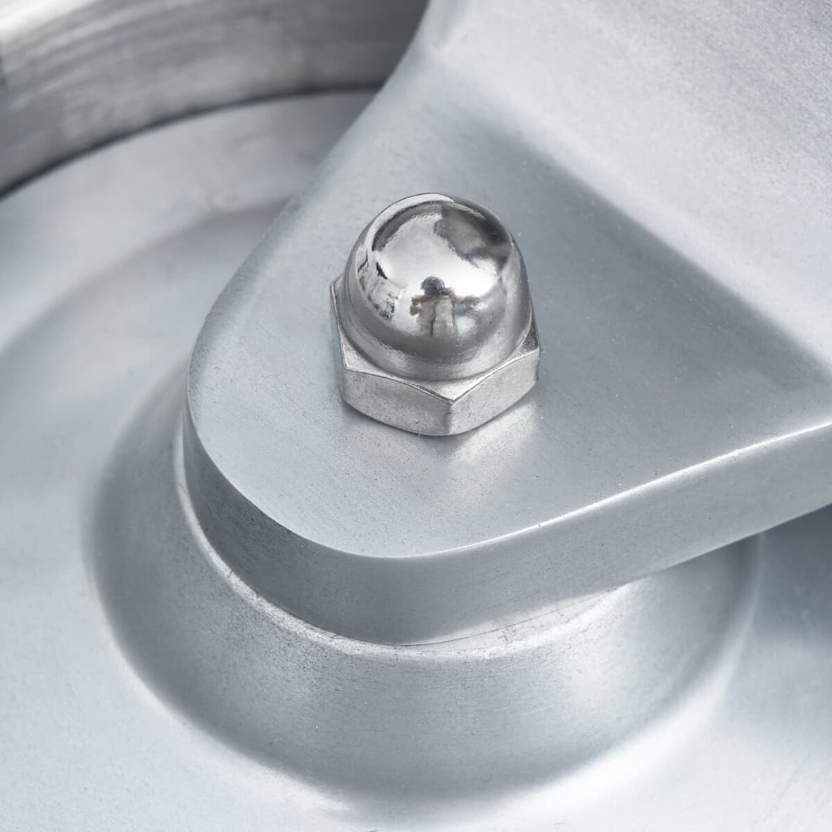 vidaXL Prasa do hamburgerów z woskowanym papierem, aluminium, 10 cm