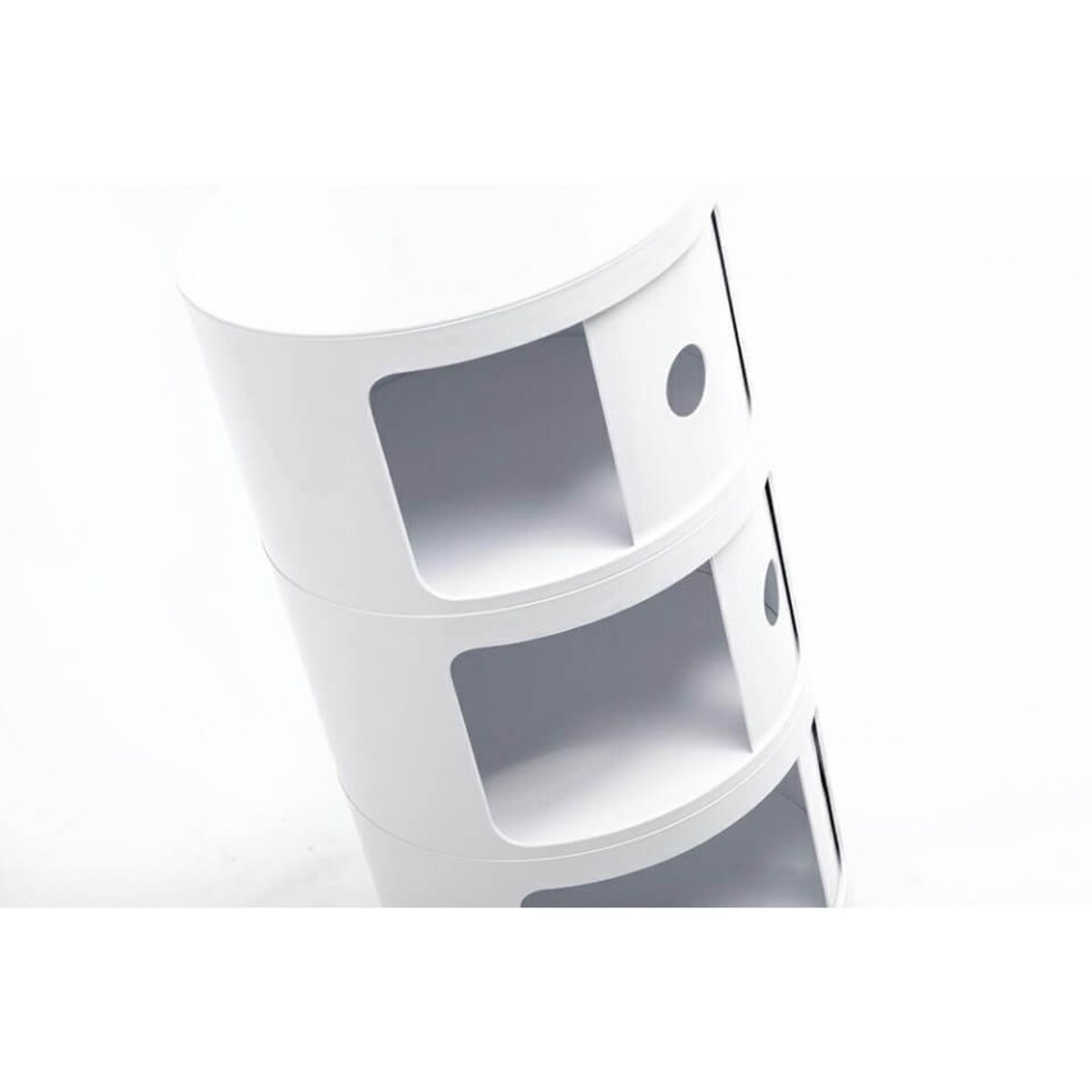 Sypialniana szafka z szufladami Combi BB-02B.WHITE King Home biała