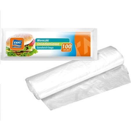 WORECZKI ŚNIADANIOWE na kanapki żywność 100 szt.