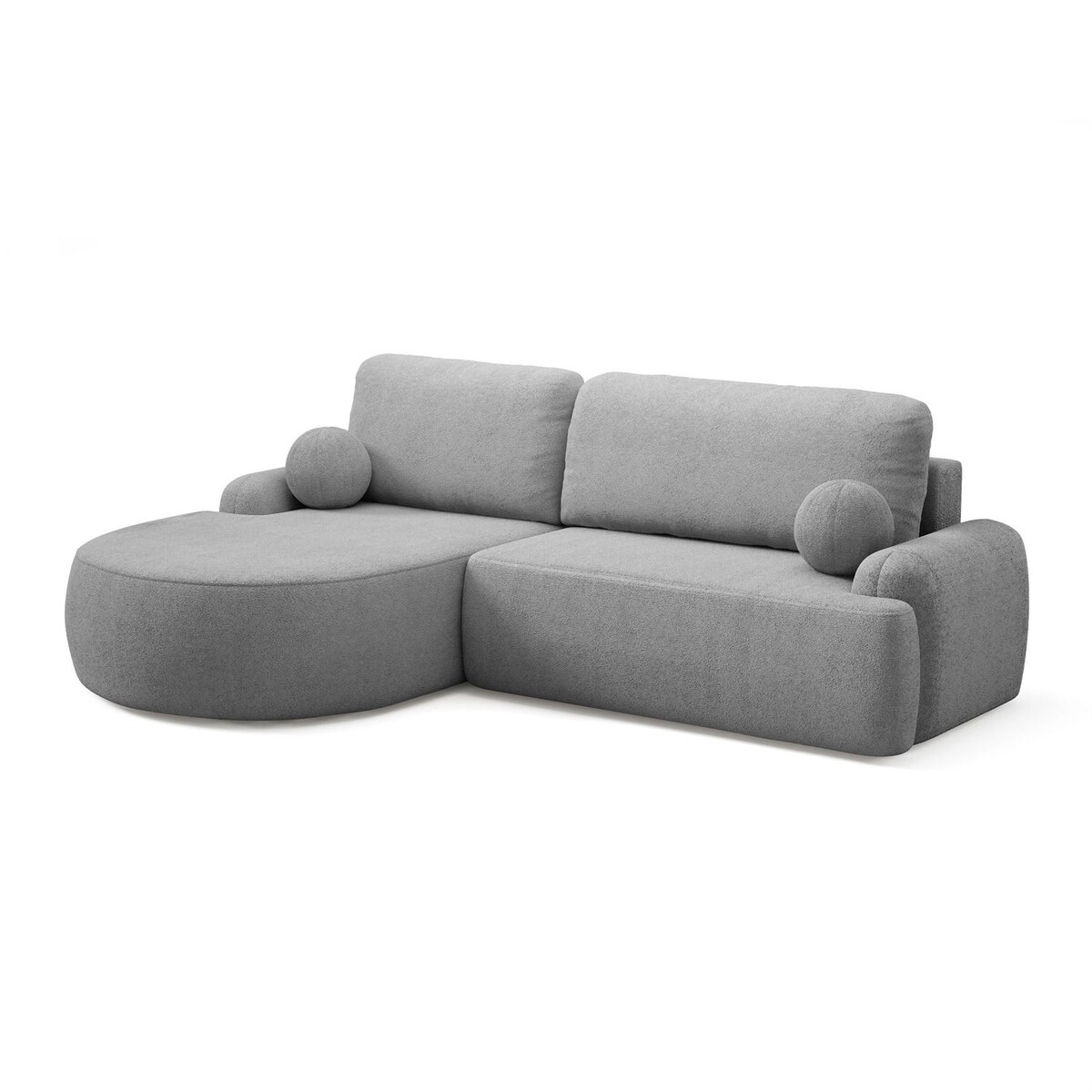 Zaokrąglony narożnik CLEO z funkcją spania, wersja lewa, Quelle 92