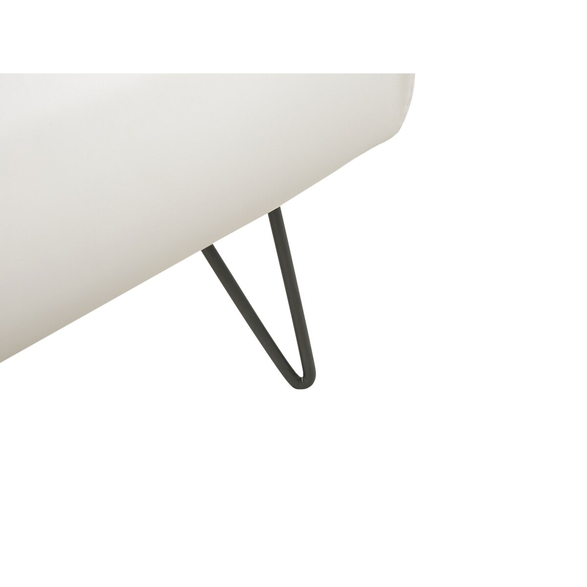 Łóżko ekoskóra 180 x 200 cm białe BETIN