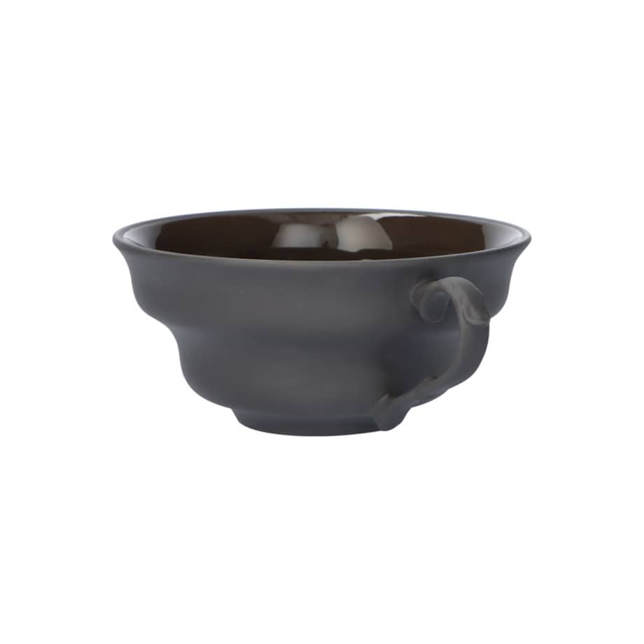 Filiżanka M 250 ml ze spodkiem czarna CD27