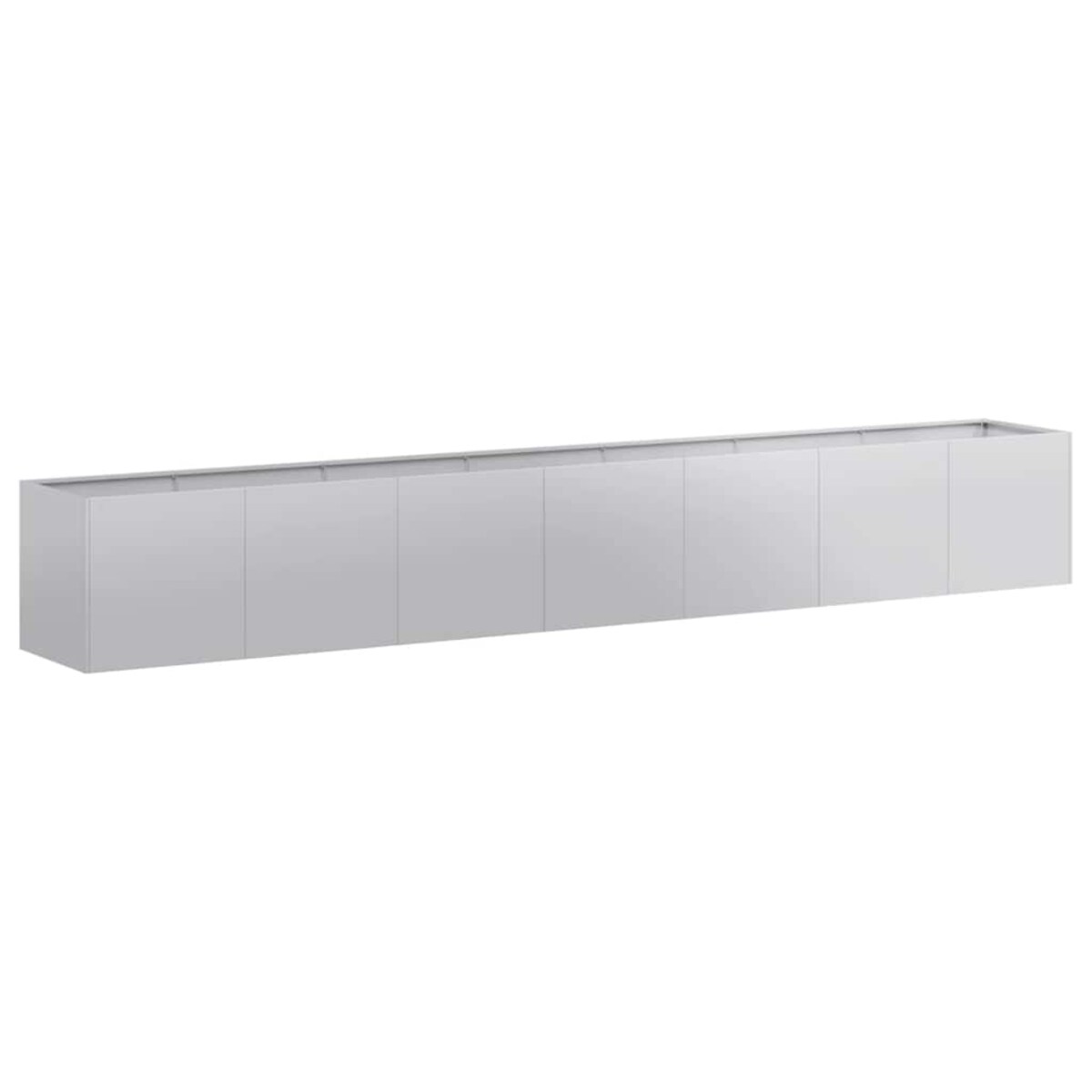 vidaXL Doniczka 280x40x40 cm Stal ocynkowana