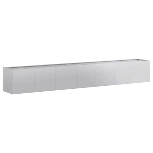 vidaXL Doniczka 280x40x40 cm Stal ocynkowana