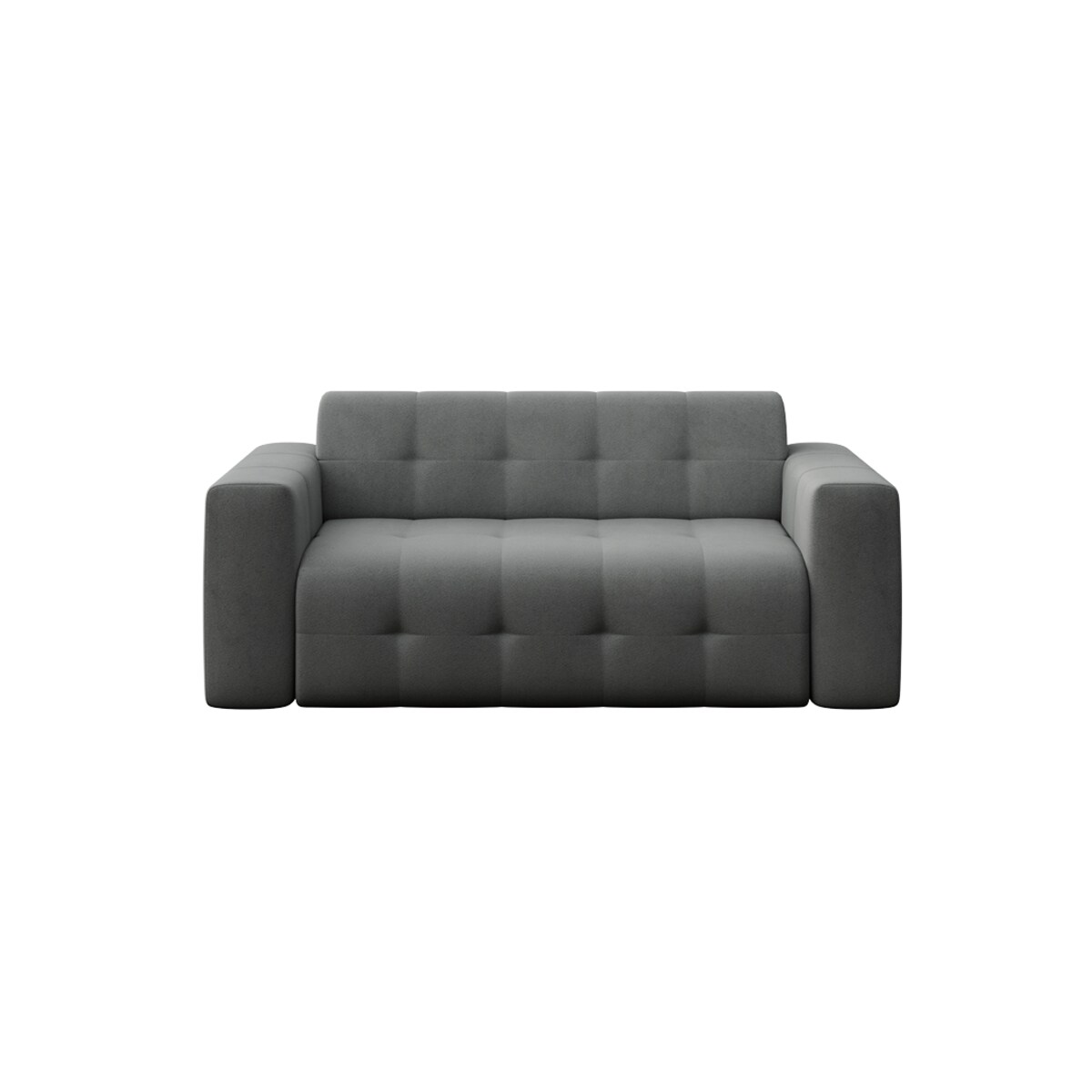 Sofa 2 osobowa Tuil srebrnoszara