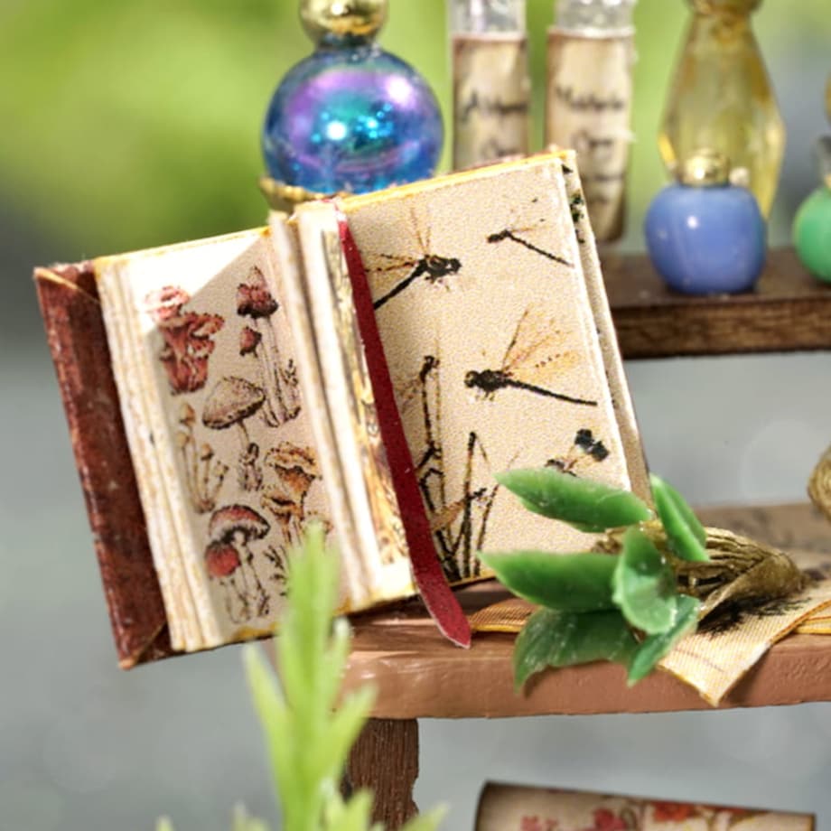 Miniaturowy domek - Magiczny ogródek