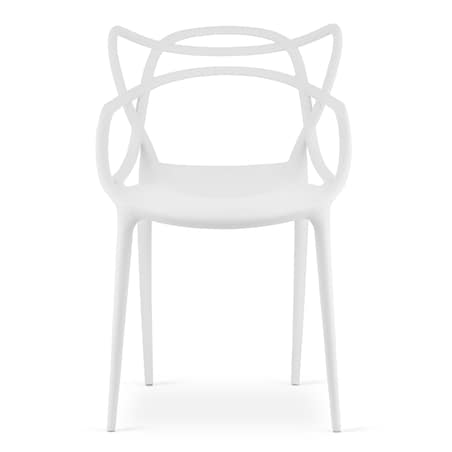 Krzesło Do Jadalni Kuchni Salonu Kato - Białe