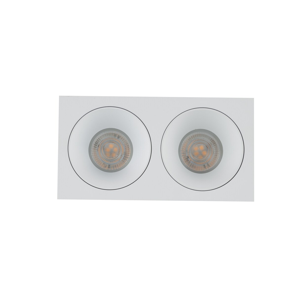 Oprawa wpuszczana podwójna PRISMA DUO WHITE TK Lighting GU10 IP65 biała 10580