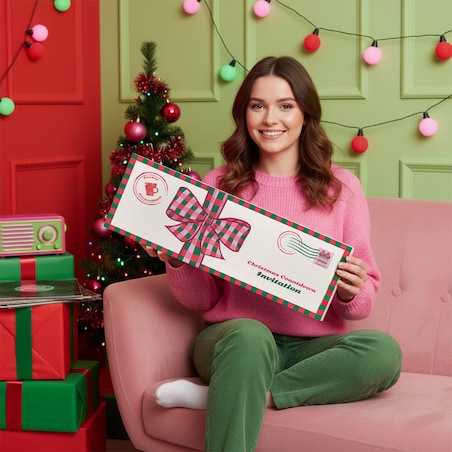 MAXI Kalendarz adwentowy z kawą i herbatą Christmas Countdown - 24 różne saszetki z kawą mieloną i aromatycznym suszem, prezent, upominek, podarunek na Mikołaja Mikołajki