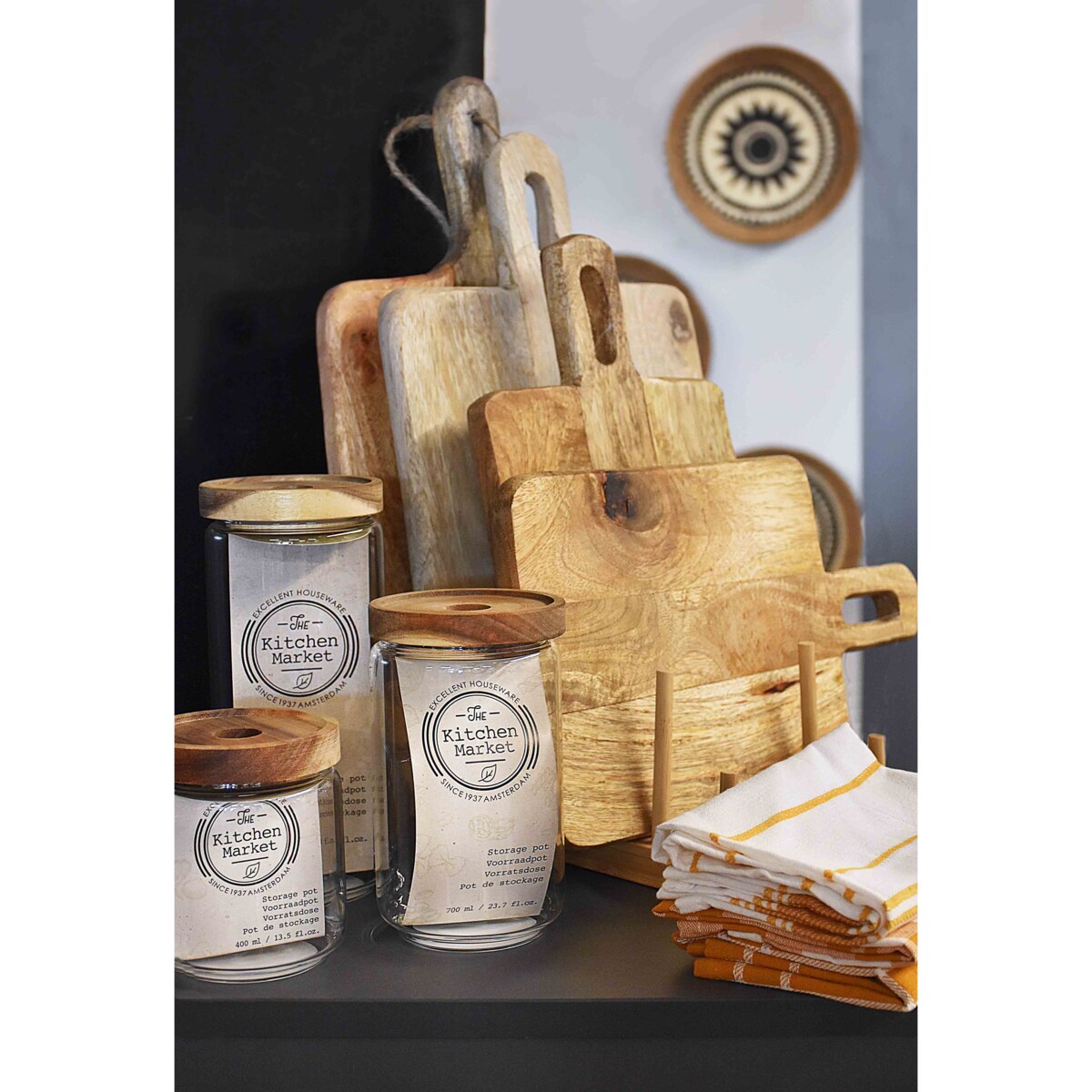 LOGAN Deska do serwowania 39x25x2.5cm BOHO