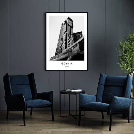 plakat gdynia 30x40 cm