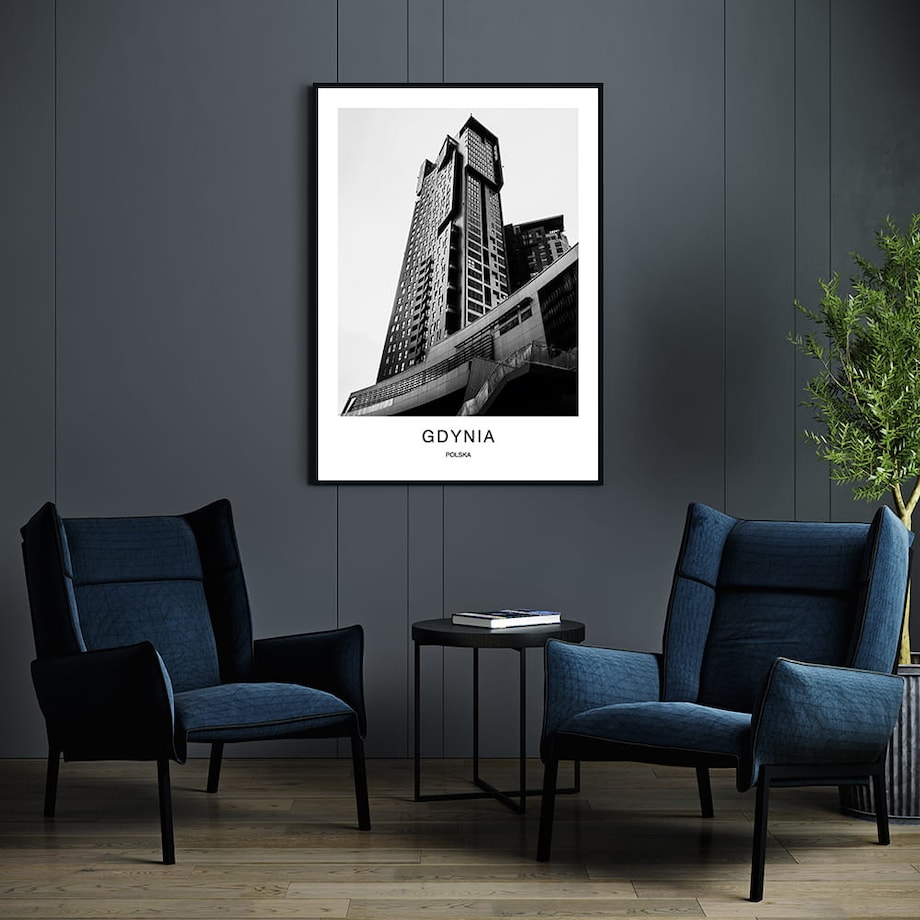 plakat gdynia 30x40 cm